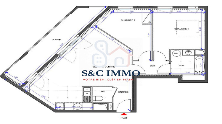 Ma-Cabane - Vente Appartement Fontenay-sous-Bois, 66 m²