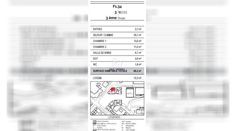 Ma-Cabane - Vente Appartement Fontenay-sous-Bois, 66 m²