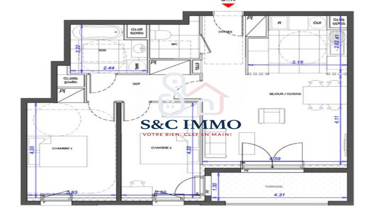 Ma-Cabane - Vente Appartement Fontenay-sous-Bois, 67 m²
