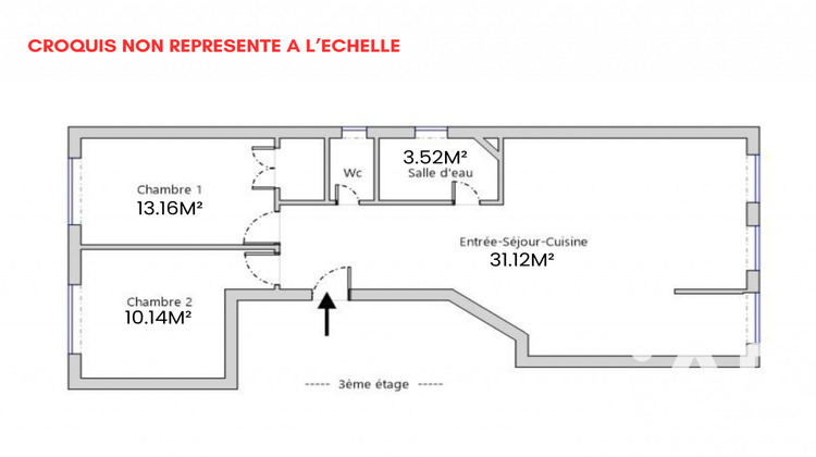 Ma-Cabane - Vente Appartement Fontenay-sous-Bois, 60 m²