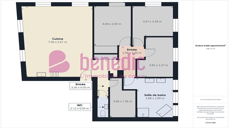 Ma-Cabane - Vente Appartement FONTOY, 98 m²
