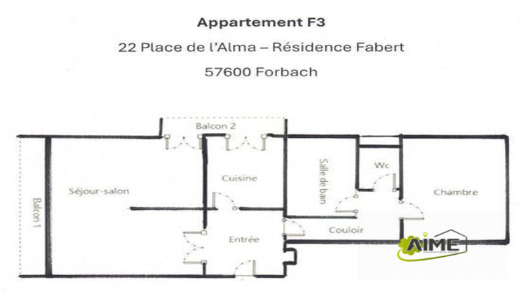 Ma-Cabane - Vente Appartement Forbach, 64 m²