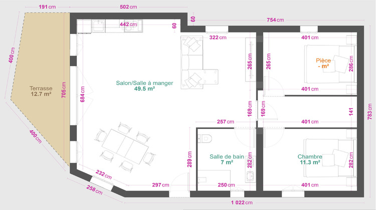 Ma-Cabane - Vente Appartement Forstfeld, 90 m²