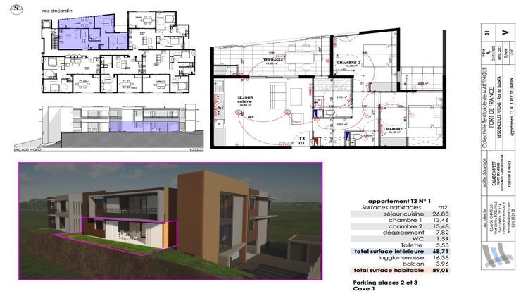 Ma-Cabane - Vente Appartement Fort-de-France, 68 m²