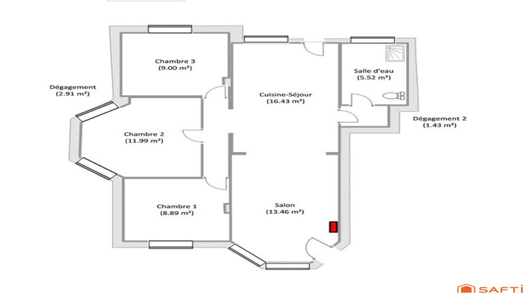 Ma-Cabane - Vente Appartement Fort-Mahon-Plage, 70 m²