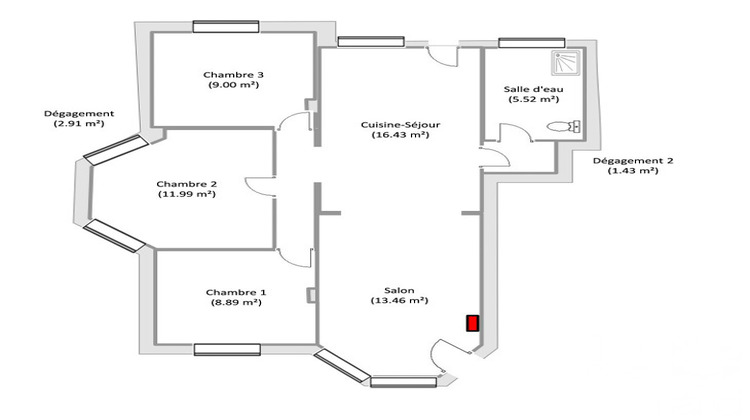 Ma-Cabane - Vente Appartement Fort-Mahon-Plage, 70 m²