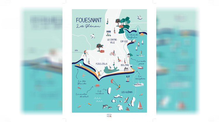 Ma-Cabane - Vente Appartement Fouesnant, 50 m²