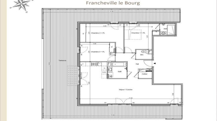 Ma-Cabane - Vente Appartement FRANCHEVILLE, 105 m²