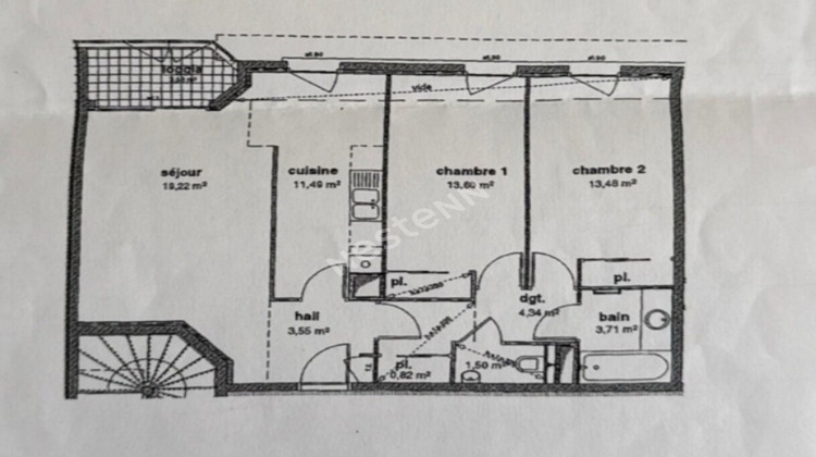 Ma-Cabane - Vente Appartement FRANCHEVILLE, 71 m²