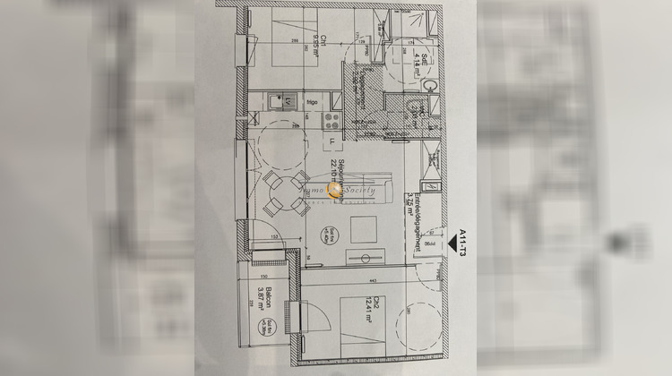 Ma-Cabane - Vente Appartement Franqueville-Saint-Pierre, 58 m²