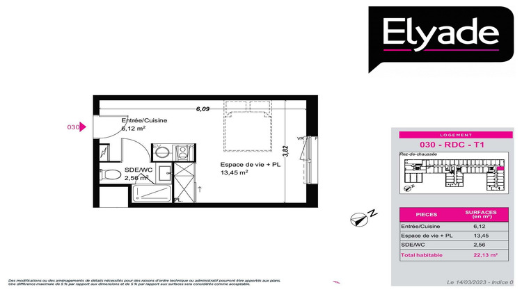 Ma-Cabane - Vente Appartement Franqueville-Saint-Pierre, 22 m²