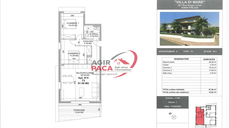 Ma-Cabane - Vente Appartement Fréjus, 57 m²