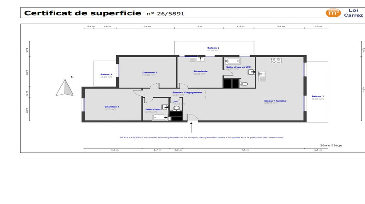 Ma-Cabane - Vente Appartement FREJUS, 75 m²