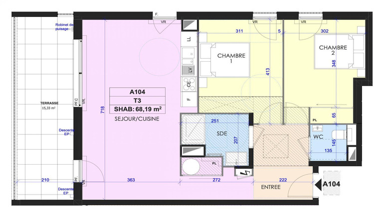 Ma-Cabane - Vente Appartement Fréjus, 68 m²