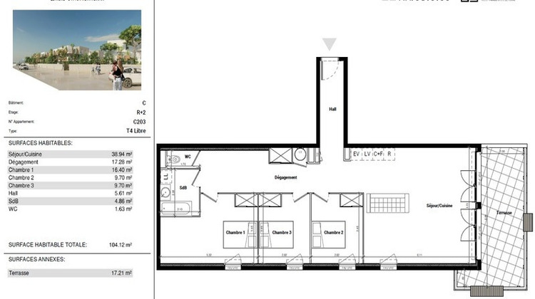 Ma-Cabane - Vente Appartement FRONTIGNAN, 104 m²