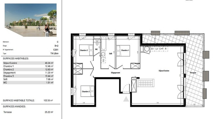 Ma-Cabane - Vente Appartement FRONTIGNAN, 103 m²