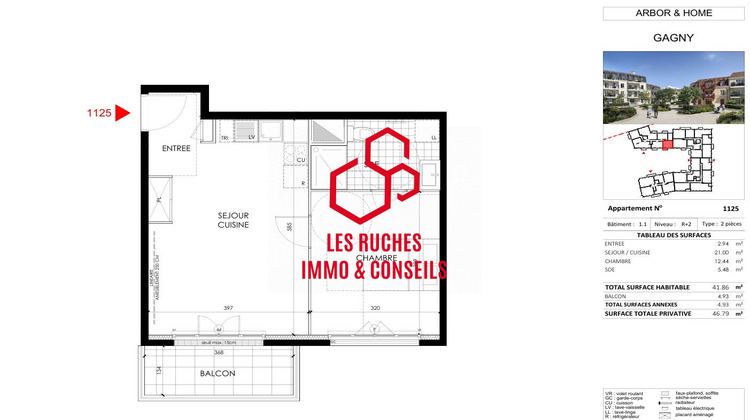 Ma-Cabane - Vente Appartement Gagny, 41 m²