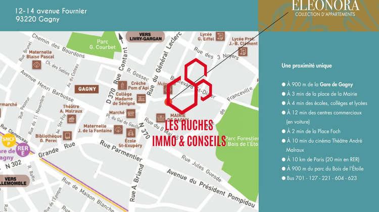 Ma-Cabane - Vente Appartement Gagny, 57 m²