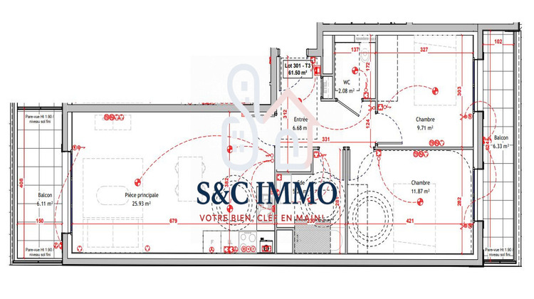 Ma-Cabane - Vente Appartement Gagny, 62 m²