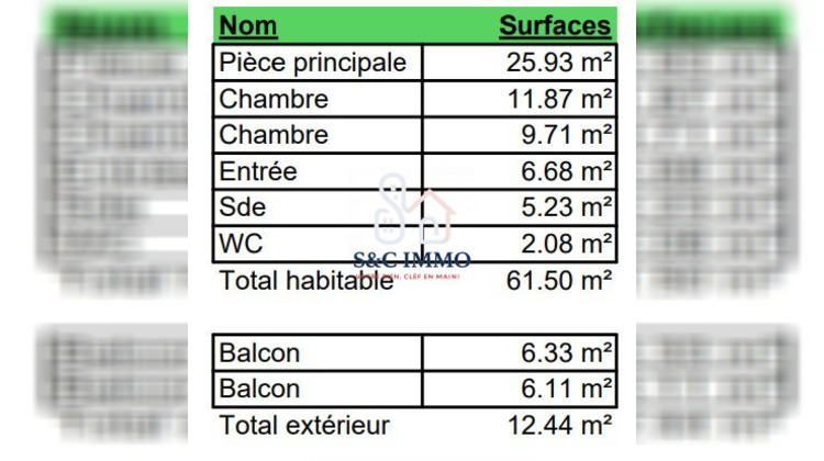 Ma-Cabane - Vente Appartement Gagny, 62 m²