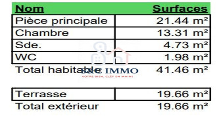 Ma-Cabane - Vente Appartement Gagny, 41 m²
