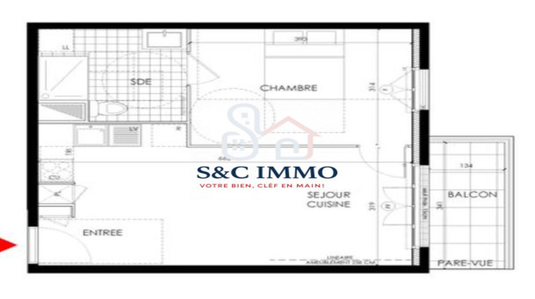 Ma-Cabane - Vente Appartement Gagny, 40 m²