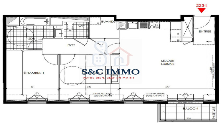 Ma-Cabane - Vente Appartement Gagny, 69 m²