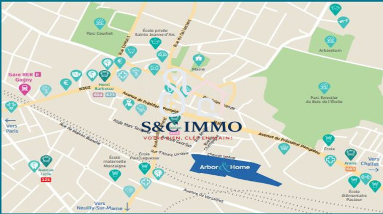 Ma-Cabane - Vente Appartement Gagny, 69 m²