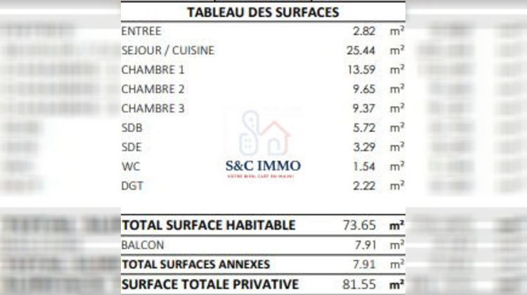 Ma-Cabane - Vente Appartement Gagny, 73 m²
