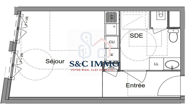 Ma-Cabane - Vente Appartement Gagny, 27 m²