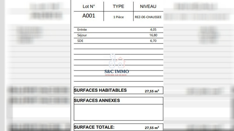 Ma-Cabane - Vente Appartement Gagny, 27 m²