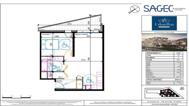 Ma-Cabane - Vente Appartement Gaillard, 47 m²