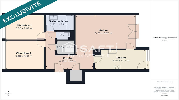 Ma-Cabane - Vente Appartement Garches, 70 m²