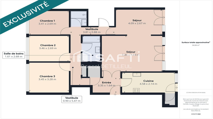 Ma-Cabane - Vente Appartement Garches, 97 m²