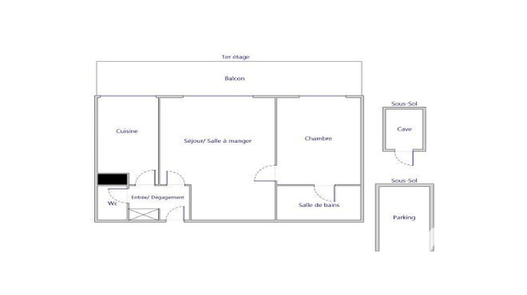 Ma-Cabane - Vente Appartement Garches, 43 m²
