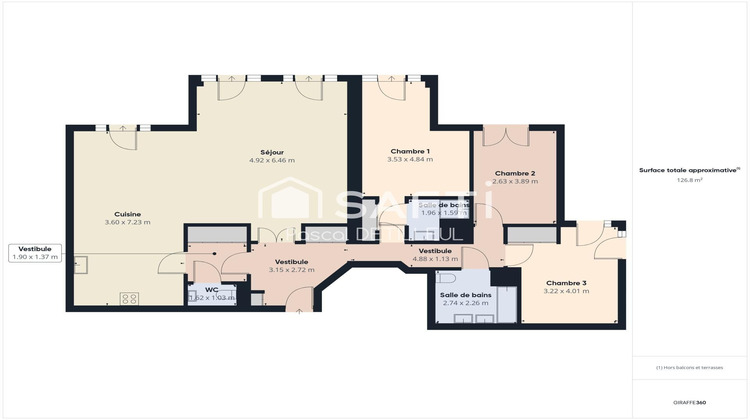 Ma-Cabane - Vente Appartement Garches, 126 m²