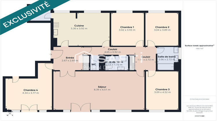 Ma-Cabane - Vente Appartement Garches, 151 m²