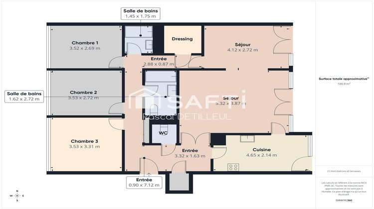 Ma-Cabane - Vente Appartement Garches, 99 m²