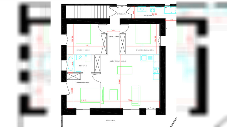 Ma-Cabane - Vente Appartement Gardanne, 80 m²