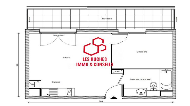 Ma-Cabane - Vente Appartement Gargenville, 39 m²