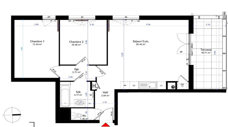 Ma-Cabane - Vente Appartement GENAS, 63 m²