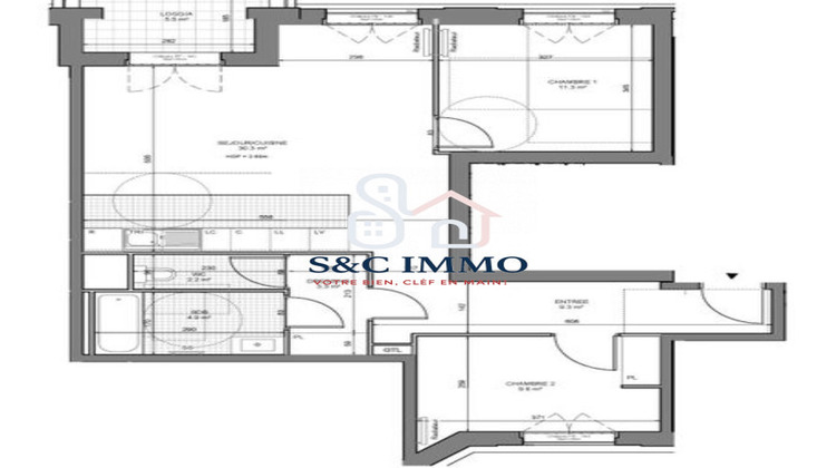 Ma-Cabane - Vente Appartement Gennevilliers, 42 m²