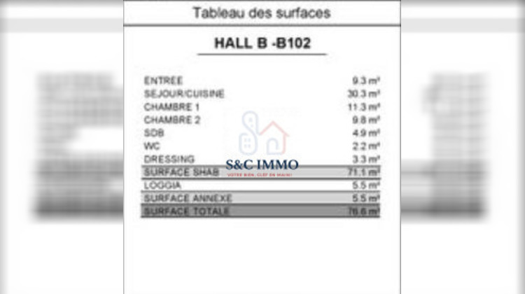 Ma-Cabane - Vente Appartement Gennevilliers, 42 m²