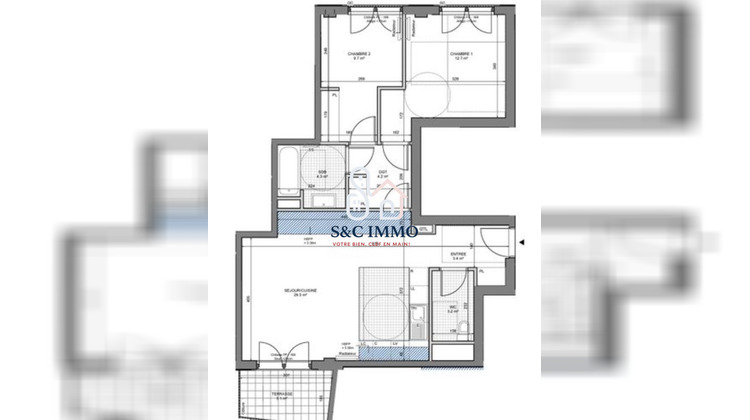 Ma-Cabane - Vente Appartement Gennevilliers, 67 m²