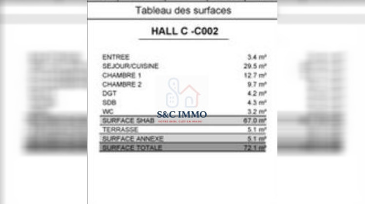 Ma-Cabane - Vente Appartement Gennevilliers, 67 m²