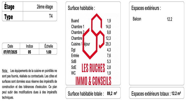 Ma-Cabane - Vente Appartement Gentilly, 89 m²
