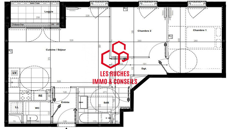 Ma-Cabane - Vente Appartement Gentilly, 59 m²