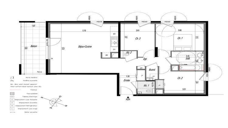Ma-Cabane - Vente Appartement GEX, 77 m²