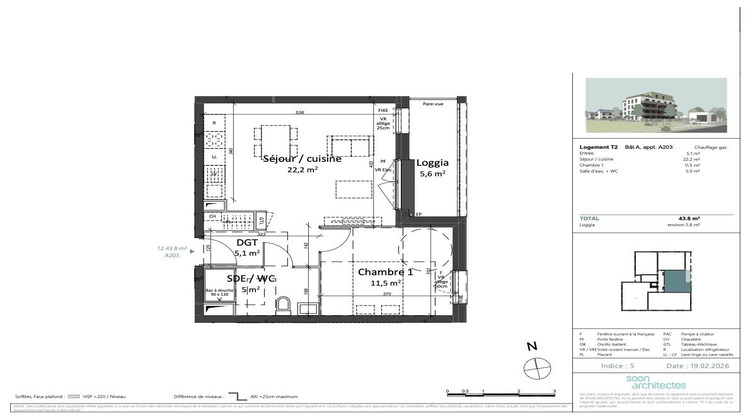Ma-Cabane - Vente Appartement Giberville, 44 m²