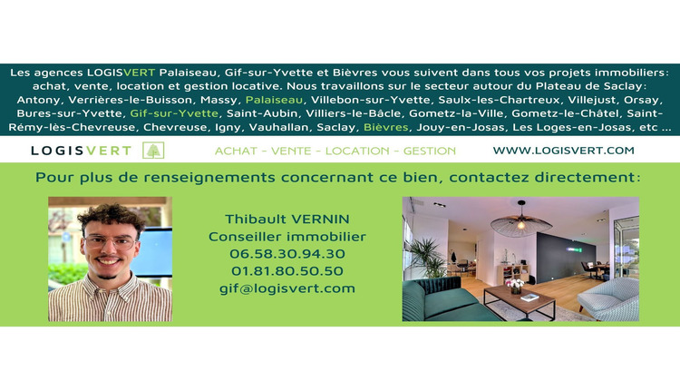 Ma-Cabane - Vente Appartement Gif-sur-Yvette, 96 m²